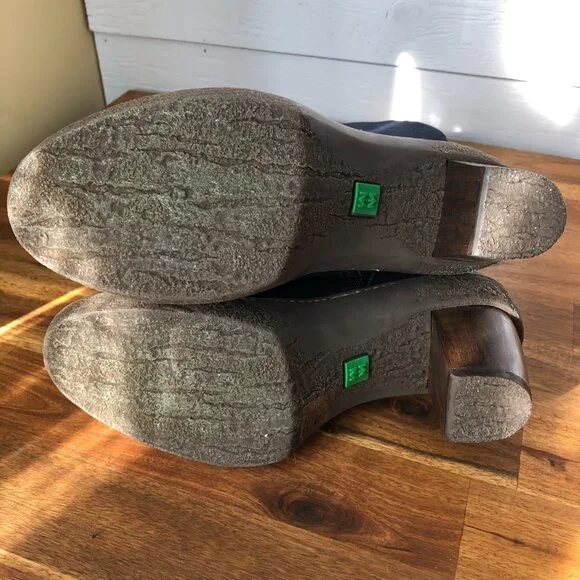 Women's Size 9 El Naturalista Blue Suede Boots - Picture 6 of 6